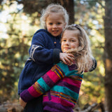 Kids Wave Rider NZ Wool Jacket - Blue