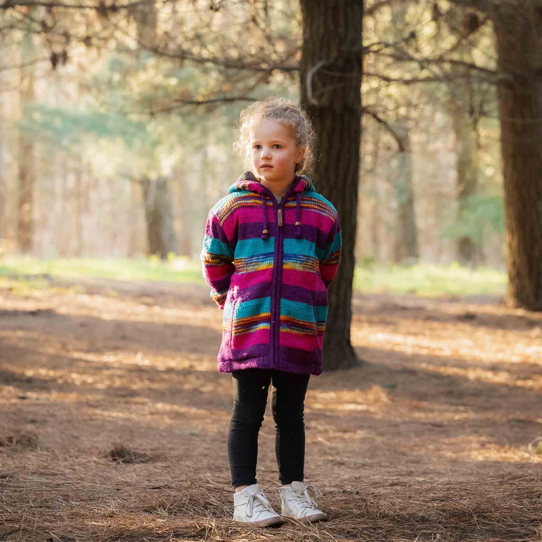 Kids Lollipop NZ Wool Jacket