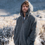 Mens Muriwai NZ Wool Jacket - Grey