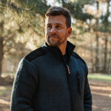 Mens Waiouru Ranger NZ Wool Jacket - Navy