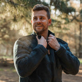 Mens Waiouru Ranger NZ Wool Jacket - Navy