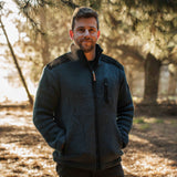Mens Waiouru Ranger NZ Wool Jacket - Navy
