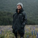 Ventura Waterproof Rain Jacket - Men Black Grey
