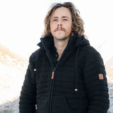 Mens Byron Bay NZ Wool Jacket - Black