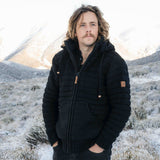 Mens Byron Bay NZ Wool Jacket - Black