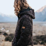 Mens Riverstone NZ Wool Jacket - Brown Mix