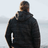 Mens Riverstone NZ Wool Jacket - Brown Mix