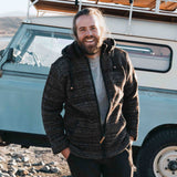 Mens Riverstone NZ Wool Jacket - Brown Mix