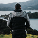 Mens Alpine NZ Wool Jacket - Charcoal