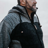 Mens Alpine NZ Wool Jacket - Charcoal
