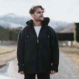 Mens Riverstone NZ Wool Jacket - Charcoal