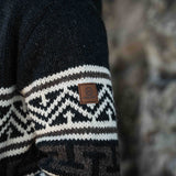 Mens Te Anau NZ Wool Jacket - Charcoal