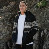 Mens Te Anau NZ Wool Jacket - Charcoal