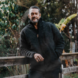 Mens Waiouru Ranger NZ Wool Jacket - Charcoal