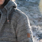 Mens Byron Bay NZ Wool Jacket - Grey