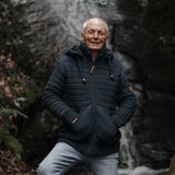 Mens Byron Bay NZ Wool Jacket - Navy