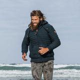 Mens Byron Bay NZ Wool Jacket - Navy