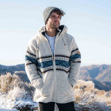 Mens Southern Alps NZ Wool Jacket
