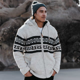 Mens Te Anau NZ Wool Jacket - Oat