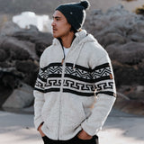 Mens Te Anau NZ Wool Jacket - Oat