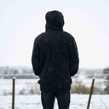 Mens Coastal NZ Wool Jersey - Black