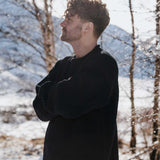 Mens Weekender NZ Wool Jersey - Black