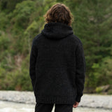 Mens Coastal NZ Wool Jersey - Charcoal
