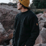 Mens Weekender NZ Wool Jersey - Charcoal