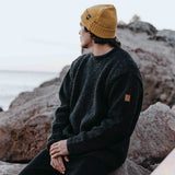 Mens Weekender NZ Wool Jersey - Charcoal