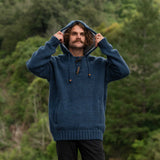 Mens Coastal NZ Wool Jersey - Denim