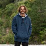 Mens Coastal NZ Wool Jersey - Denim