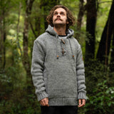 Mens Coastal NZ Wool Jersey - Grey