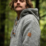 Mens Coastal NZ Wool Jersey - Grey