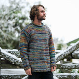 Mens Weekender NZ Wool Jersey - Multi Mix