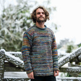 Mens Weekender NZ Wool Jersey - Multi Mix