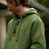 Mens Coastal NZ Wool Jersey - Olive
