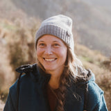 Merino Wool Fisherman Beanie - Grey
