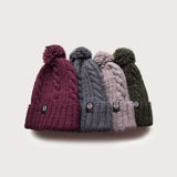 Merino Wool Ohakune Beanie - Navy