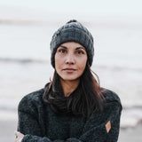 Merino Wool Ohakune Beanie - Slate