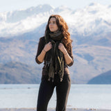 Sherpa Scarf Shawl - Forest
