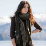 Sherpa Scarf Shawl - Forest
