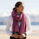 Sherpa Scarf Shawl - Fushia