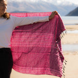 Sherpa Scarf Shawl - Fushia