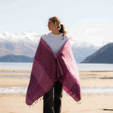 Sherpa Scarf Shawl - Fushia