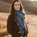 Sherpa Scarf Shawl - Ocean