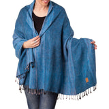 Sherpa Scarf Shawl - Ocean