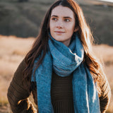 Sherpa Scarf Shawl - Ocean