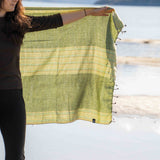Sherpa Scarf Shawl - Olive