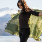 Sherpa Scarf Shawl - Olive