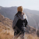Womens Alpine NZ Wool Jacket - Charcoal